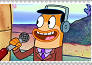 The Patrick Star Show - Perch Perkins Stamp