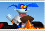 Crash Team Racing - Ripper Roo Stamp