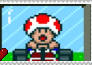 Super Mario Kart - Toad Stamp