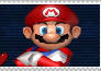 Mario Kart Double Dash - Mario Stamp