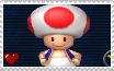 Mario Kart Double Dash - Toad Stamp