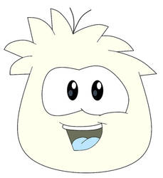 Club Penguin - White Puffle (2024)