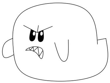 Mario Angry Boo CartoonsAreGreat | DeviantArt