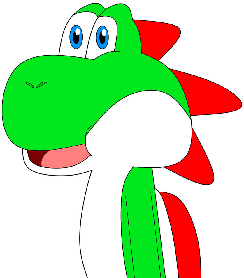 Yoshi Fandom Super Mario - Happy Yoshi by SuperMarioFan65 on DeviantArt
