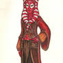 Senator Vahari (Star Wars character doodle)