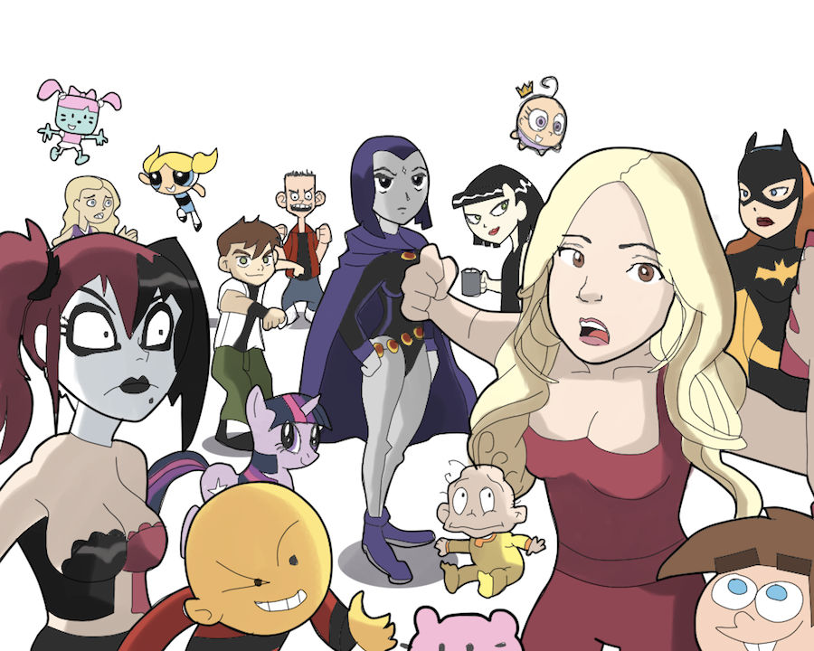 Tara Strong Voice Characters By Retro Robosan On Deviantart Tara Strong Voice Characters By Retro Robosan On Deviantart