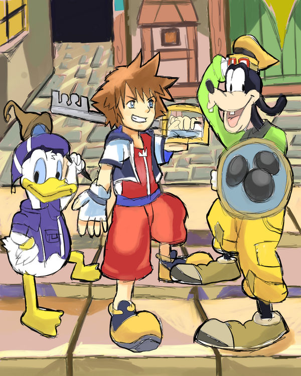 Kingdom Hearts Traverse Town By Retro Robosan On DeviantArt kingdom-hearts-traverse-town-by-retro-robosan-on-deviantart