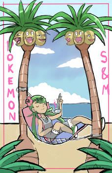 Pokemon Sun and Moon: Exeggutor Hammock