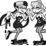 Inktober Day5: Squid Sisters