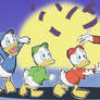 ScroogeMcDuck and Huey Dewey and Louie