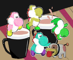 Yoshi Woolly Colours Doodle