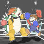 Mario vs Bowser - Boxing
