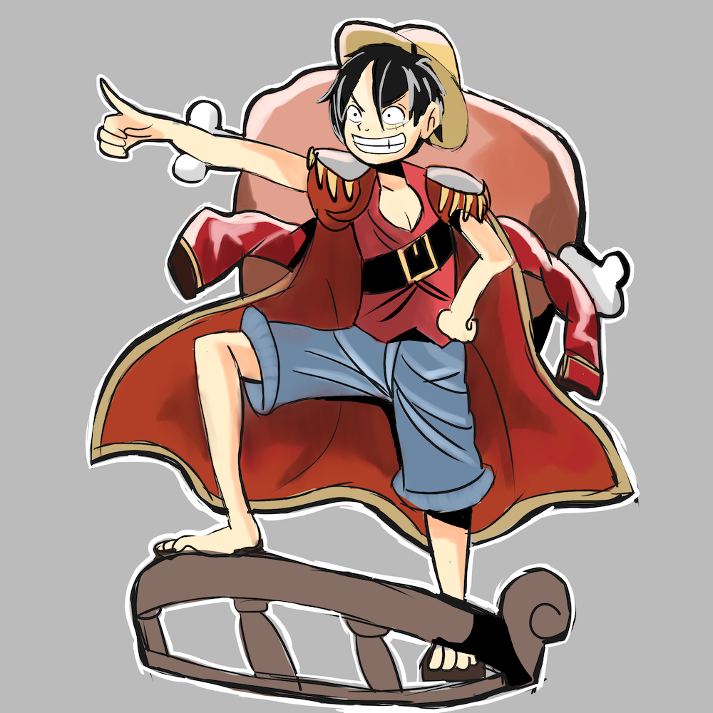 Monkey D. Luffy (Drama Version) Doodle