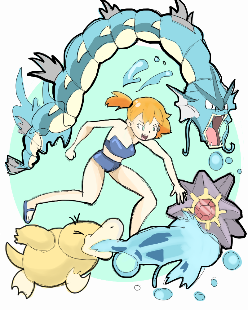 Como seria a Misty em Pokémon Sun & Moon? 