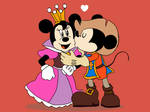 Prince Mickey and Princess Minnie - Minnie-rella by KingLeonLionheart ...