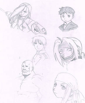 Sketchy stuff: The many faces of Fullmetal