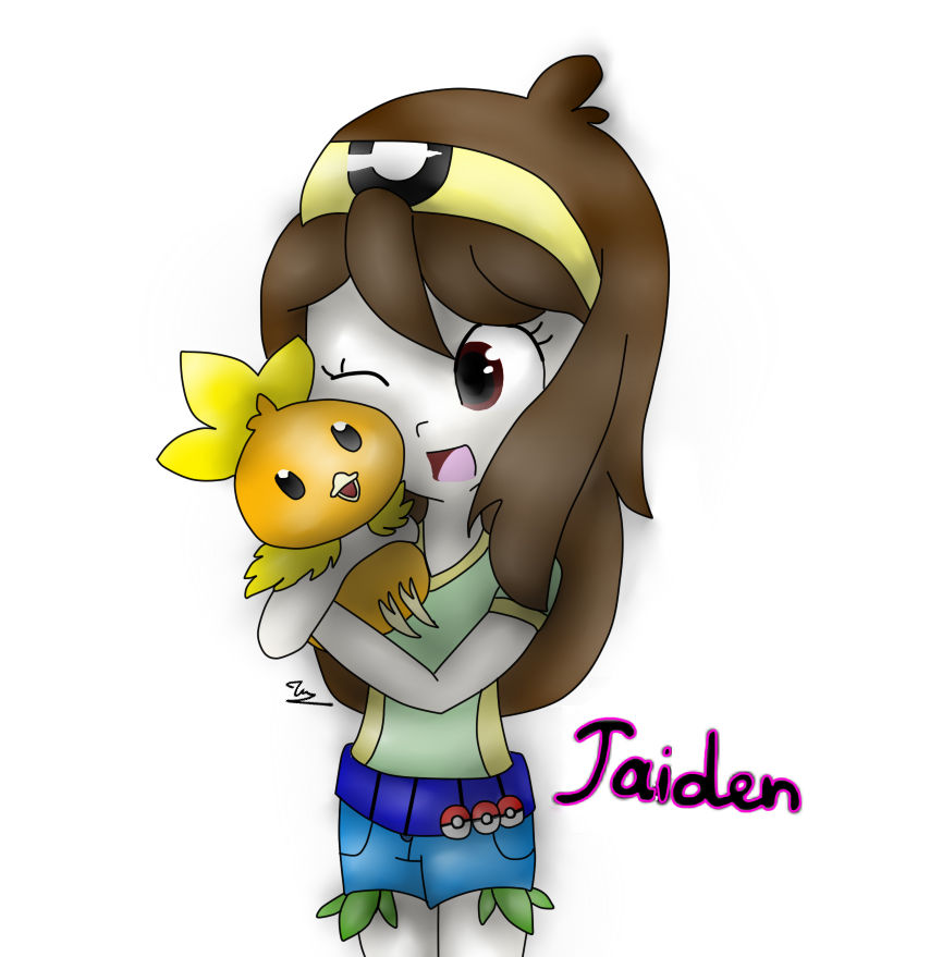Jaiden the Pokemon trainer by Purpledinorus on DeviantArt