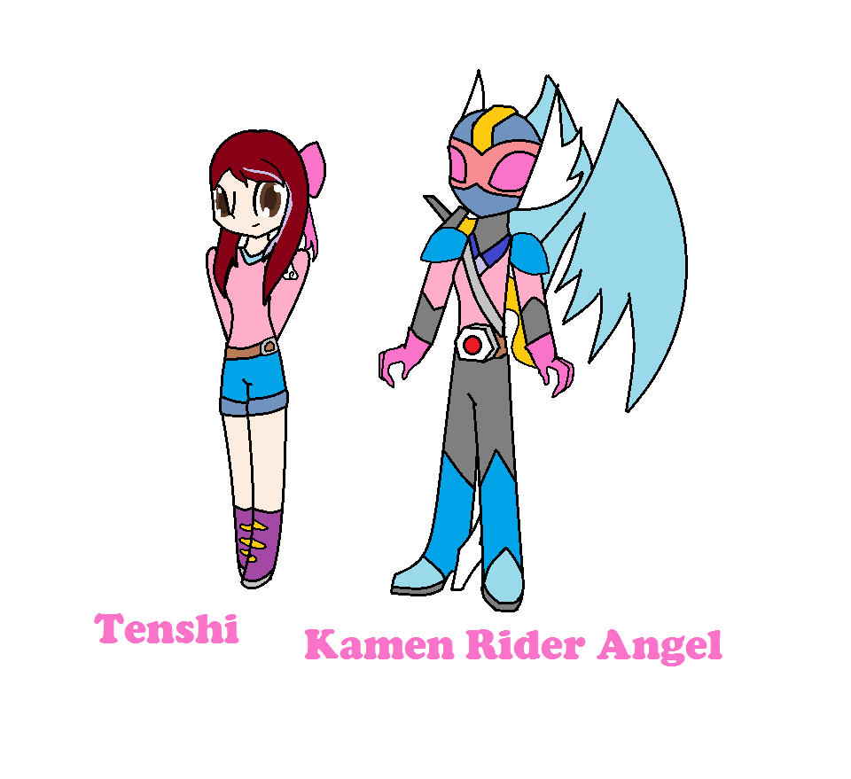 Tenshi-Kamen Rider Angel by Purpledinorus on DeviantArt