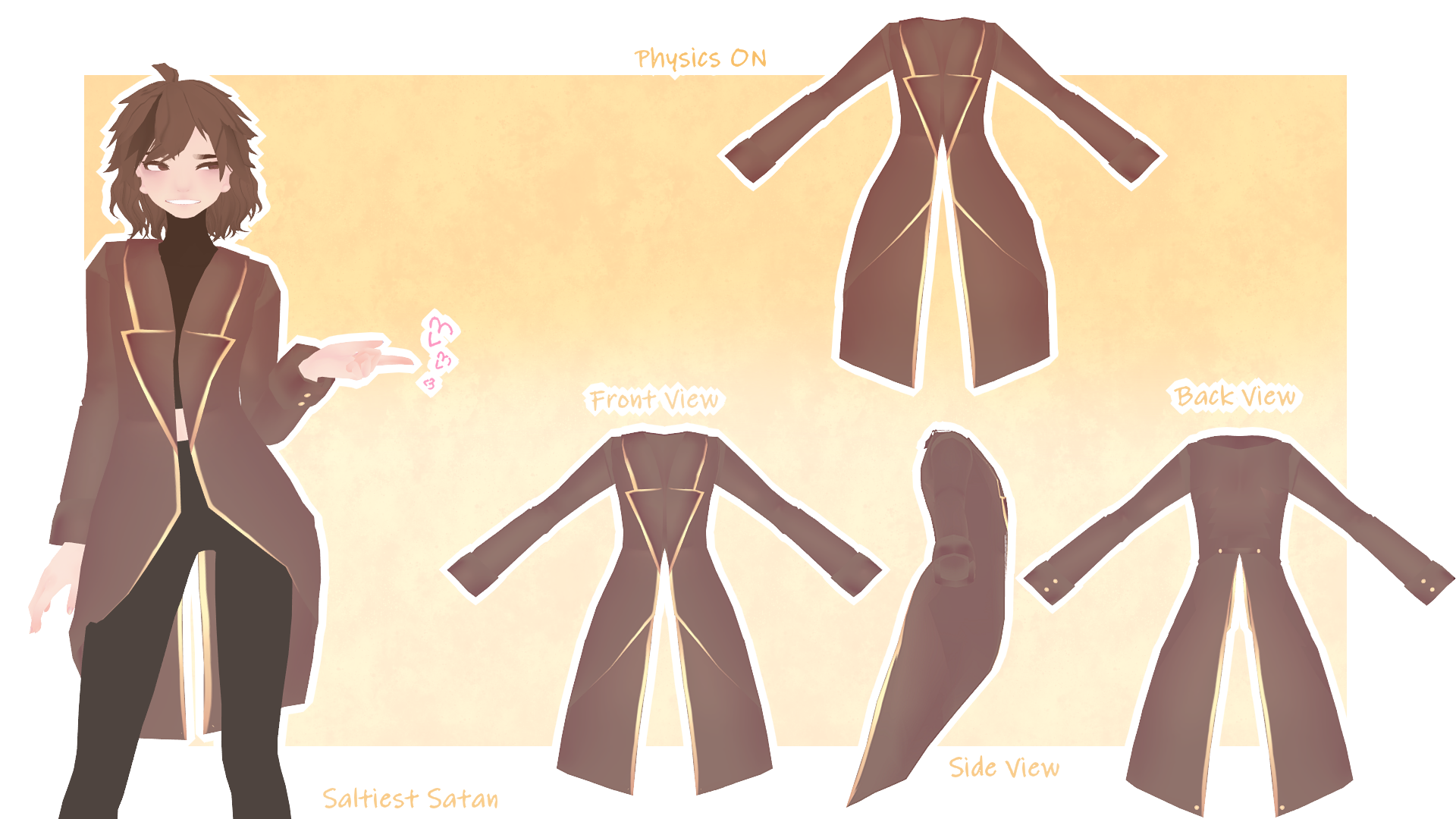 Mmd Nails ||MMD|| TAILCOAT made from a TDA Nail! +DOWNLOAD by SaltiestSatan on ...