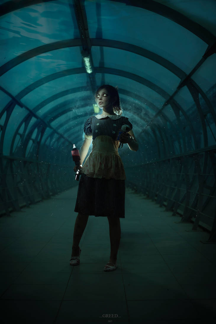 Bioshock - scared Little Sister by DariaAmbrosia Bioshock - scared Little Sister by DariaAmbrosia