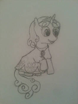 Sweetie Belle as Sofia the First