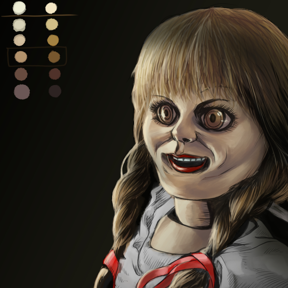 Annabelle doll by ArtTriad on DeviantArt Annabelle doll by ArtTriad on DeviantArt