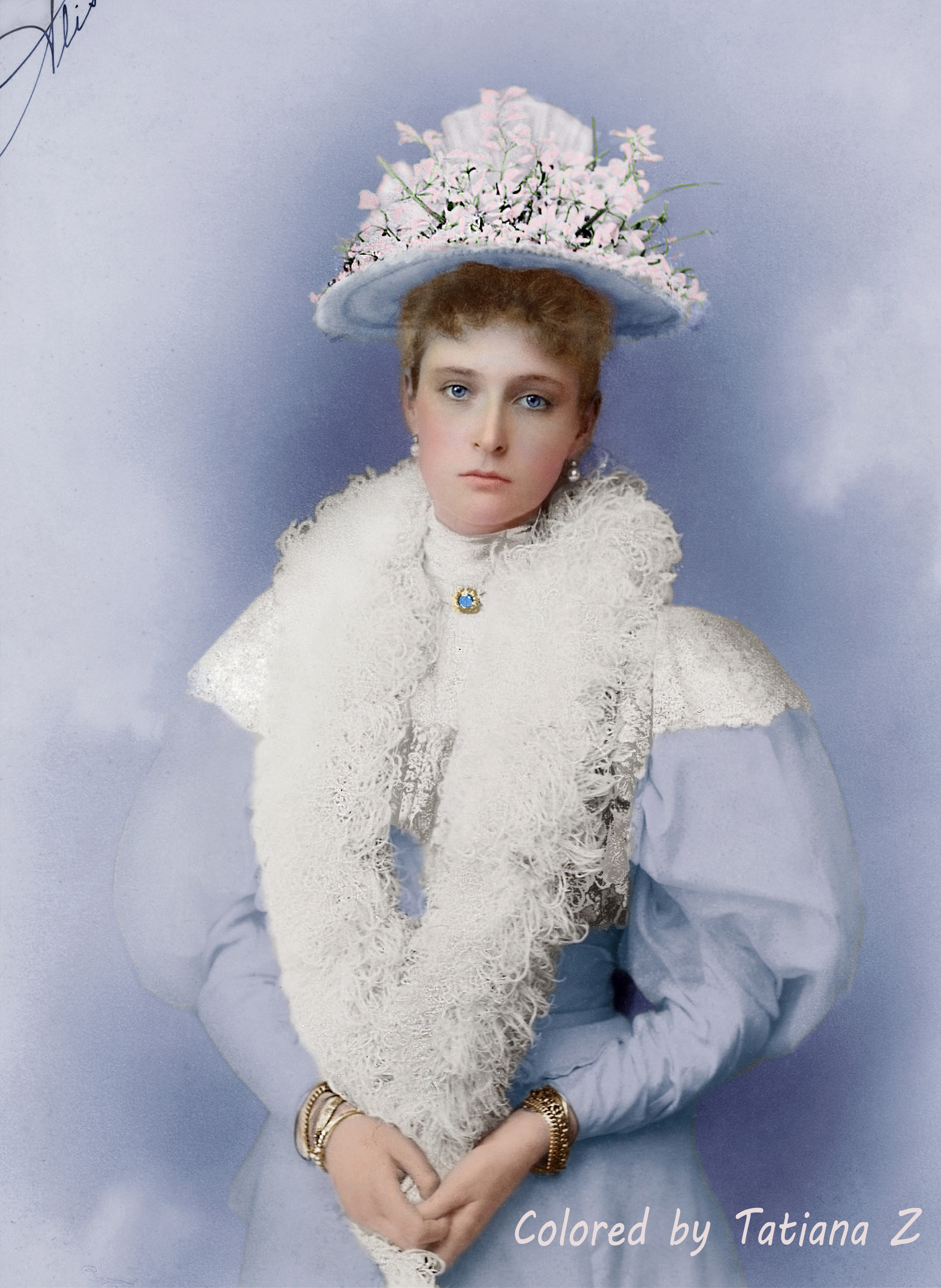 Императрица Александра Федоровна 1895 года