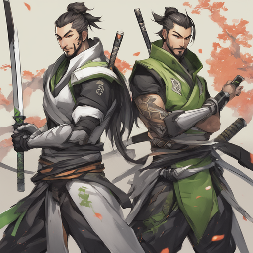 Genji and hanzo with swords 65330372 By PhoenixDawn3 On DeviantArt genji-and-hanzo-with-swords-65330372-by-phoenixdawn3-on-deviantart
