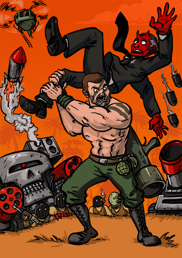Broforce Demon Broforce by joe-duncan on DeviantArt