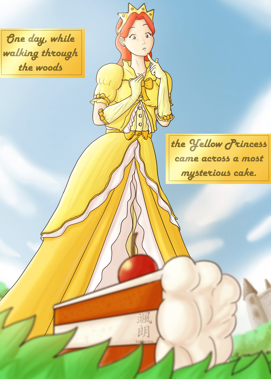 Fat Yellow Princess 01