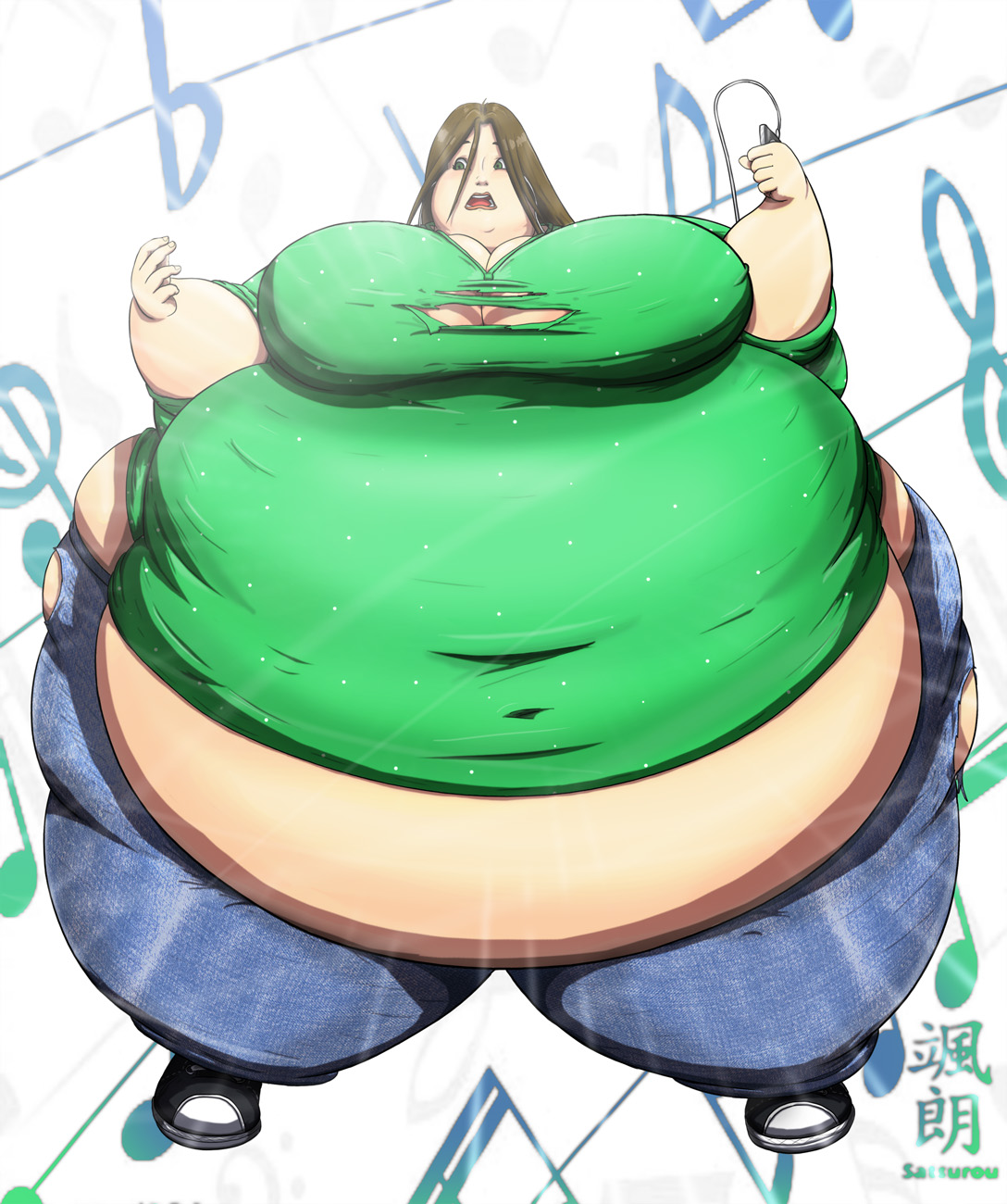 Second step really fat girl by Satsurou on DeviantArt