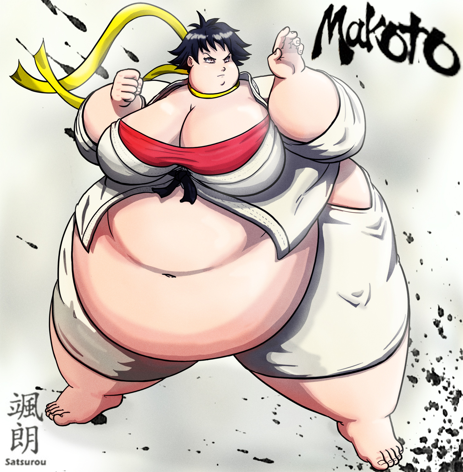 Fat Makoto from Street Fighter