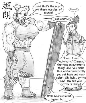 Muscle Temari Temari and Shikamaru Muscle by Satsurou on DeviantArt