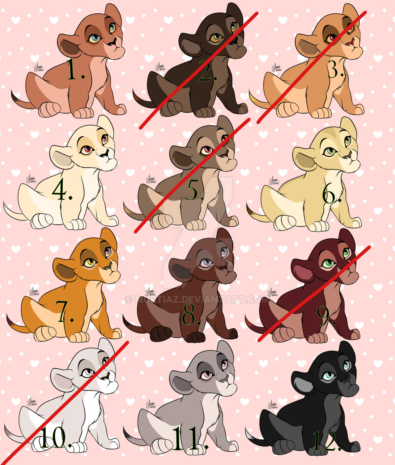 Baby lions Adopt by MurtiaZ on DeviantArt