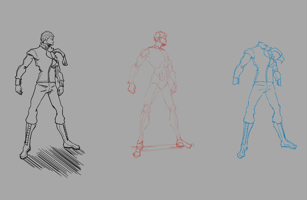 Drawing Process Character Character Design Practice Process by Grantact on DeviantArt