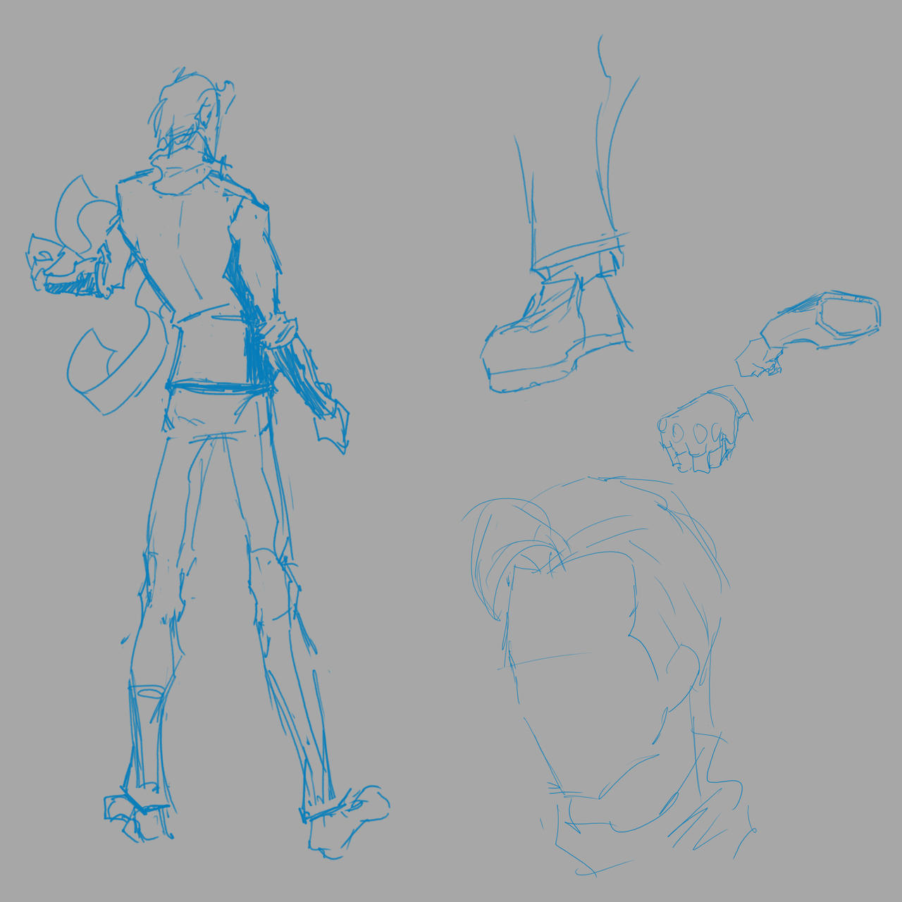 Character Design Development by Grantact on DeviantArt