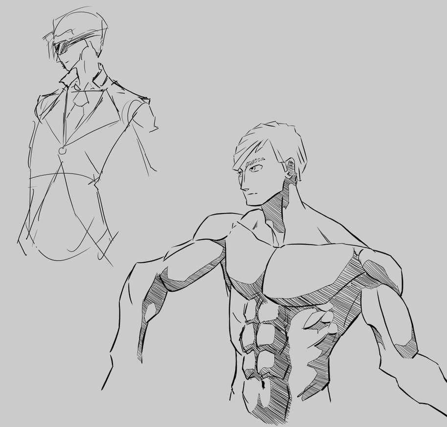 Shapes of Shadow and Muscle by Grantact on DeviantArt