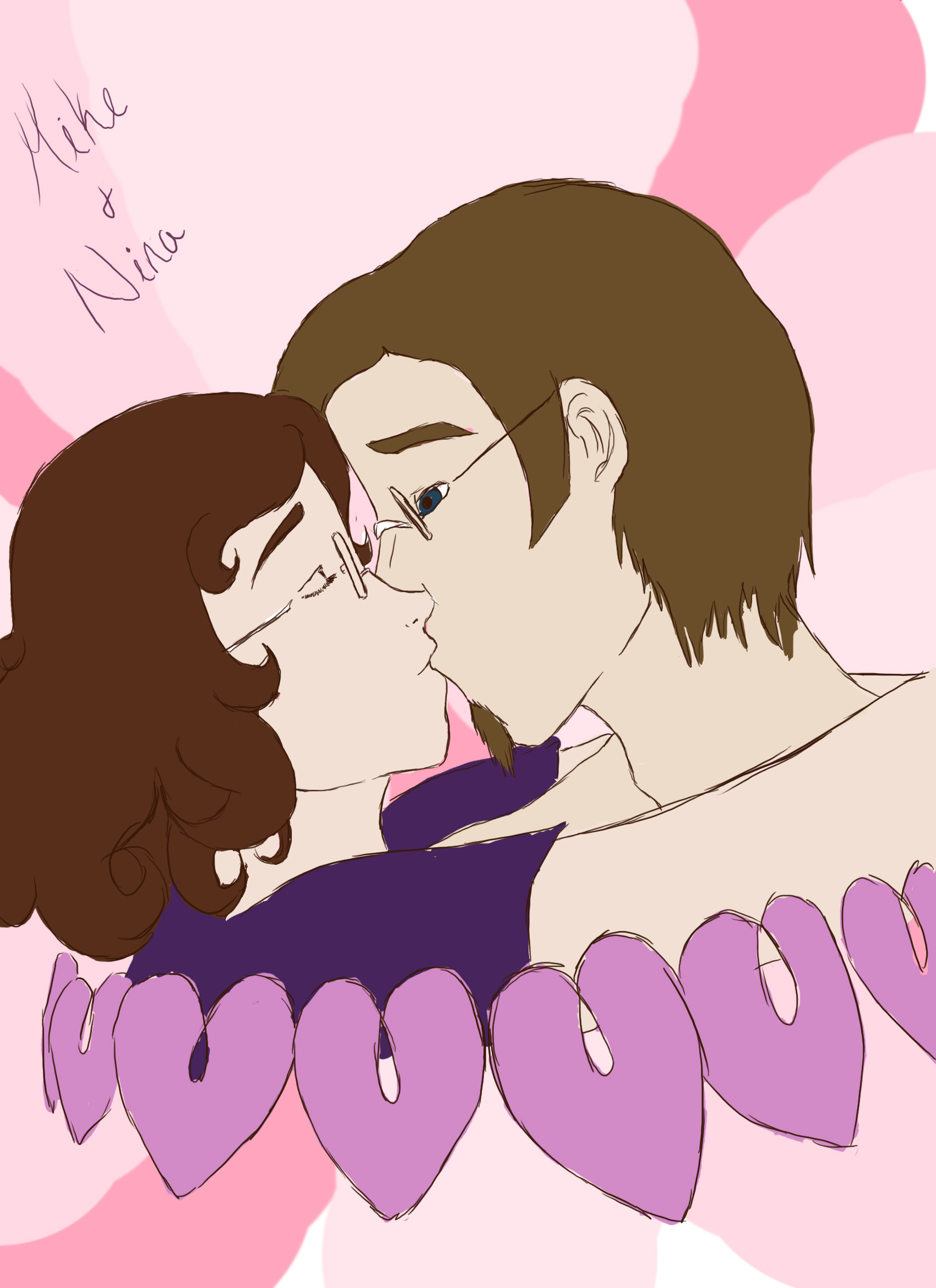 Art trade with Ninapedia by FourStooges
