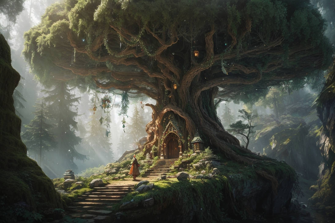 Giant tree by EmilianoAI on DeviantArt
