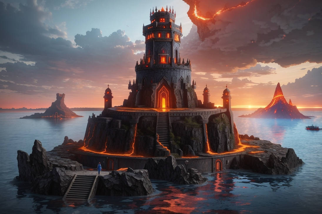 Avernus tower by EmilianoAI on DeviantArt