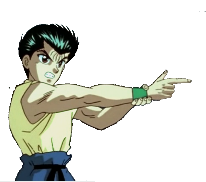 images Yusuke Spirit Gun Png yusuke render spirit gun 1 by