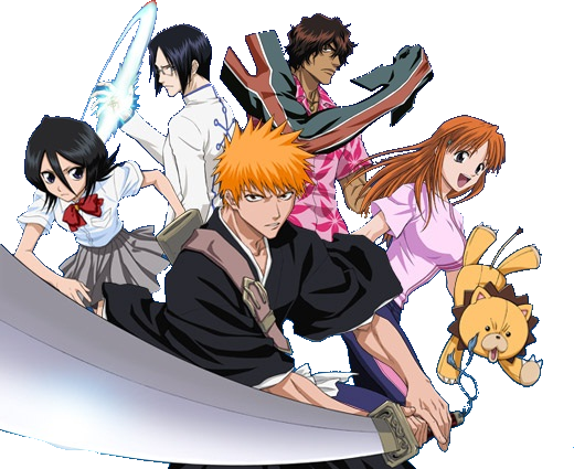 Bleach - Group Render by Ichiron47 on DeviantArt
