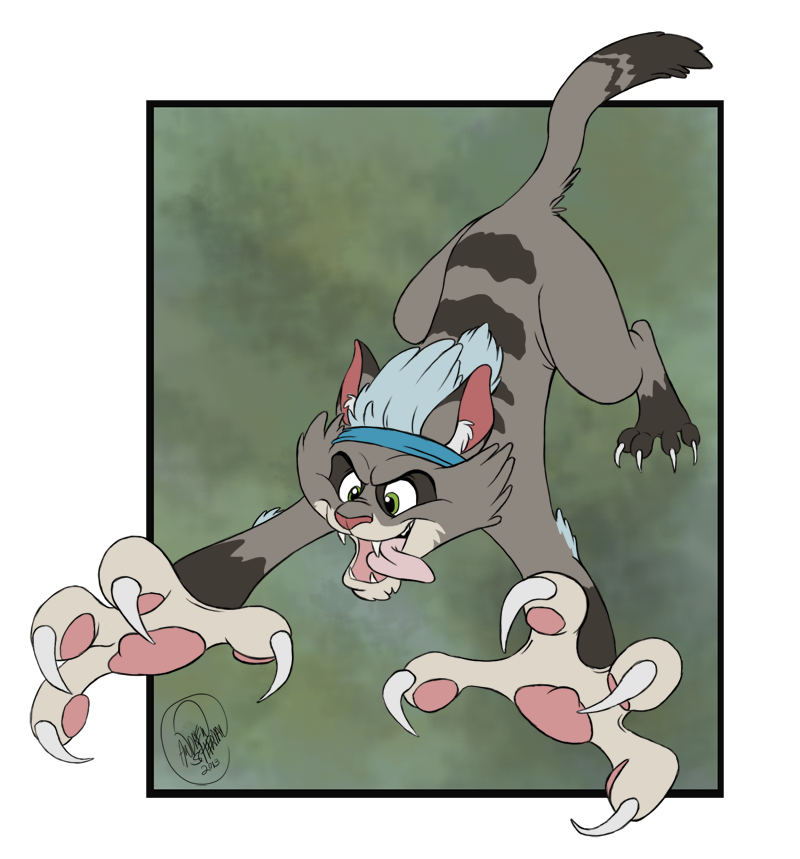 Art Trade: POUNCE!!!