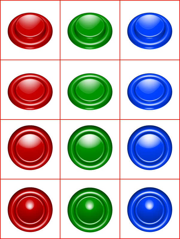 Arcade Buttons by Atebitninja