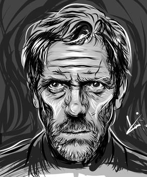 Adobe Ideas - Hugh Laurie Sketch