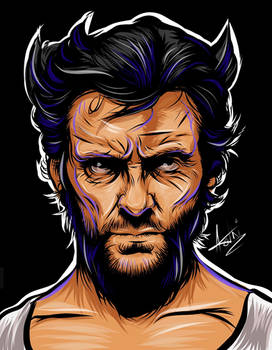 Hugh Jackman Wolverine - Adobe Ideas