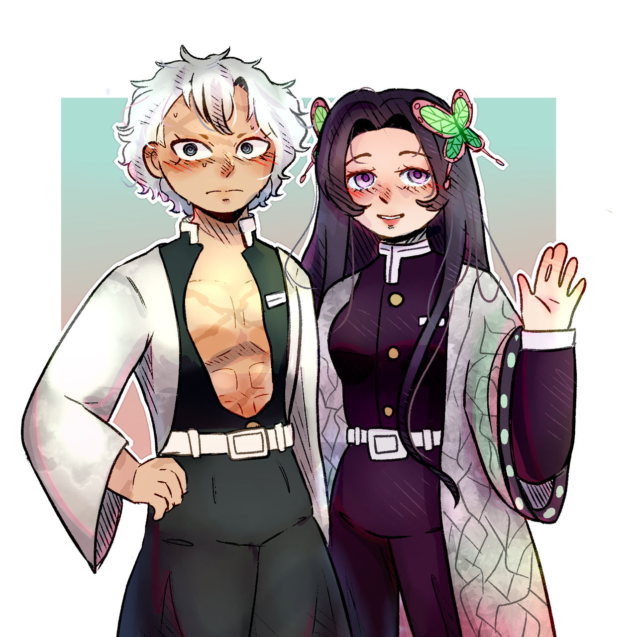 Kanae y Sanemi by MeriWithATopHat on DeviantArt