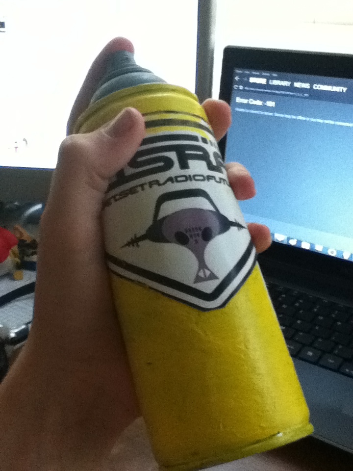 JSRF Spray can Prop