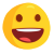 Messenger Happy face emoji