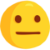 Messenger Neutral Face emoji